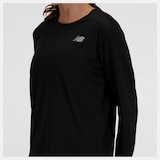 New Balance Women's Run Long Sleeve Shirt CloseUp