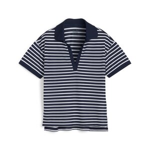 PUMA Women's Everyday Stripe Pique Polo T Shirt