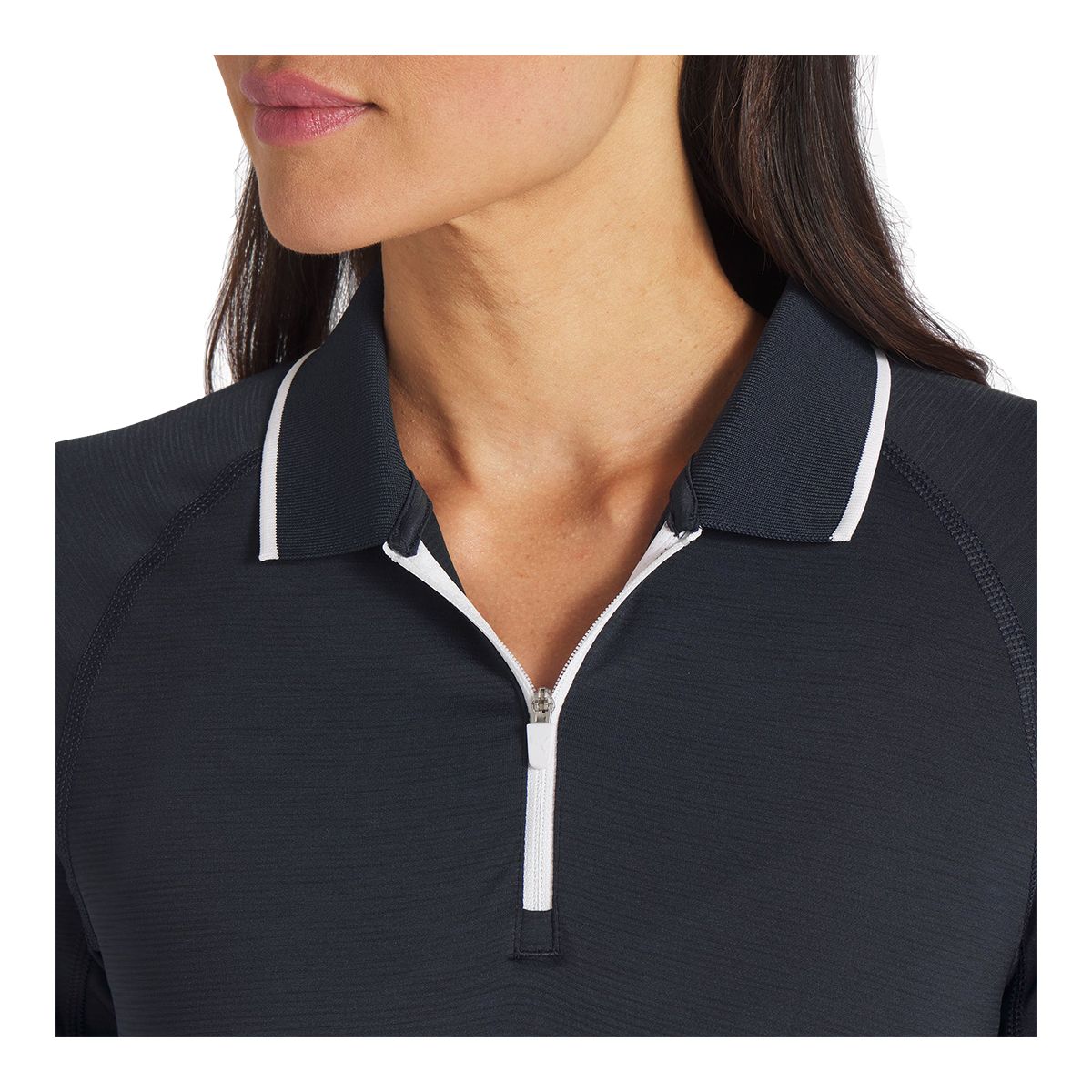 PUMA Women's You-V Long Sleeve Polo T Shirt