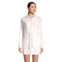 O'Neill Women's Terry Swim Cover Up Dress Front_Flat