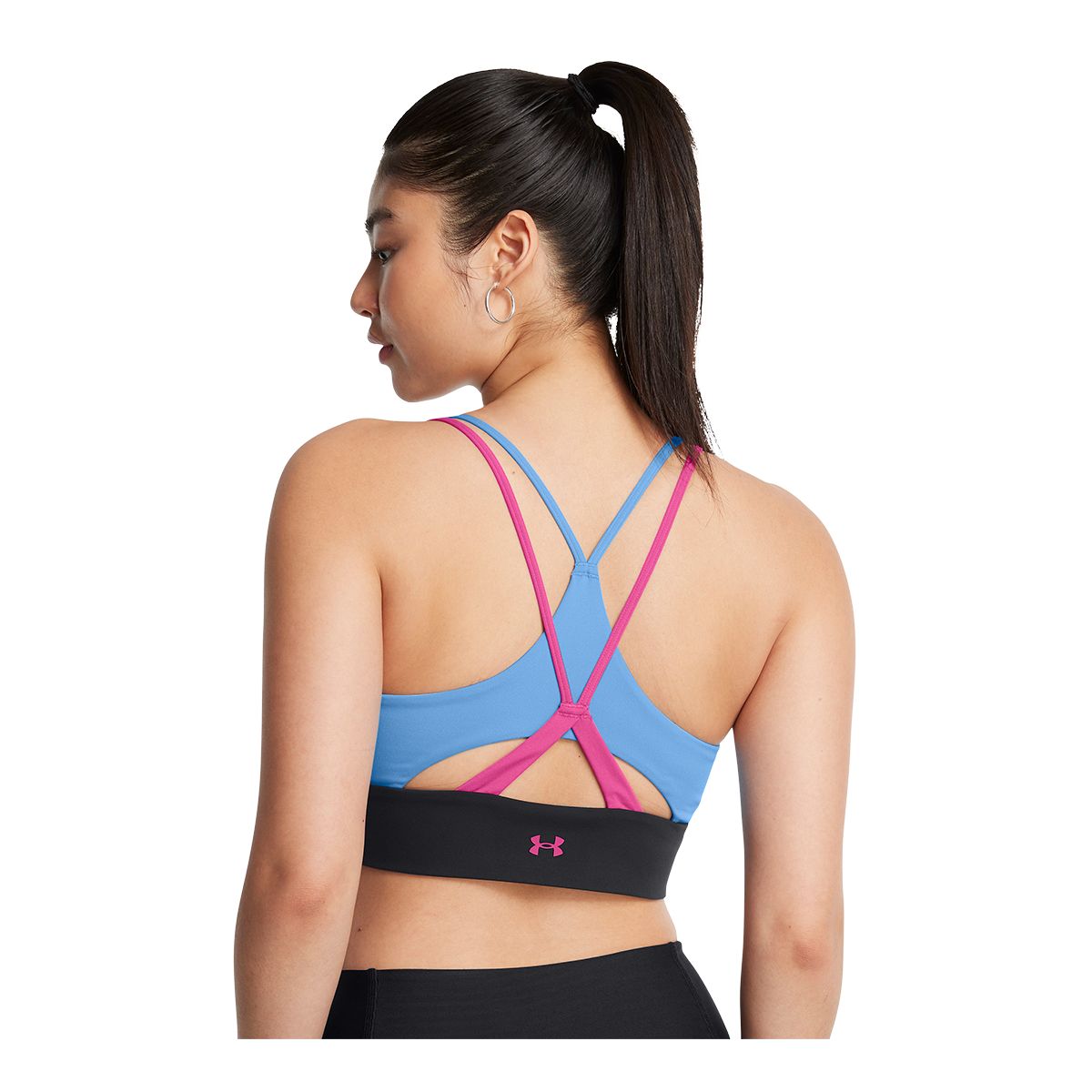 Under Armour Women's Project Rock Large Grind Sportlette Sports Bra