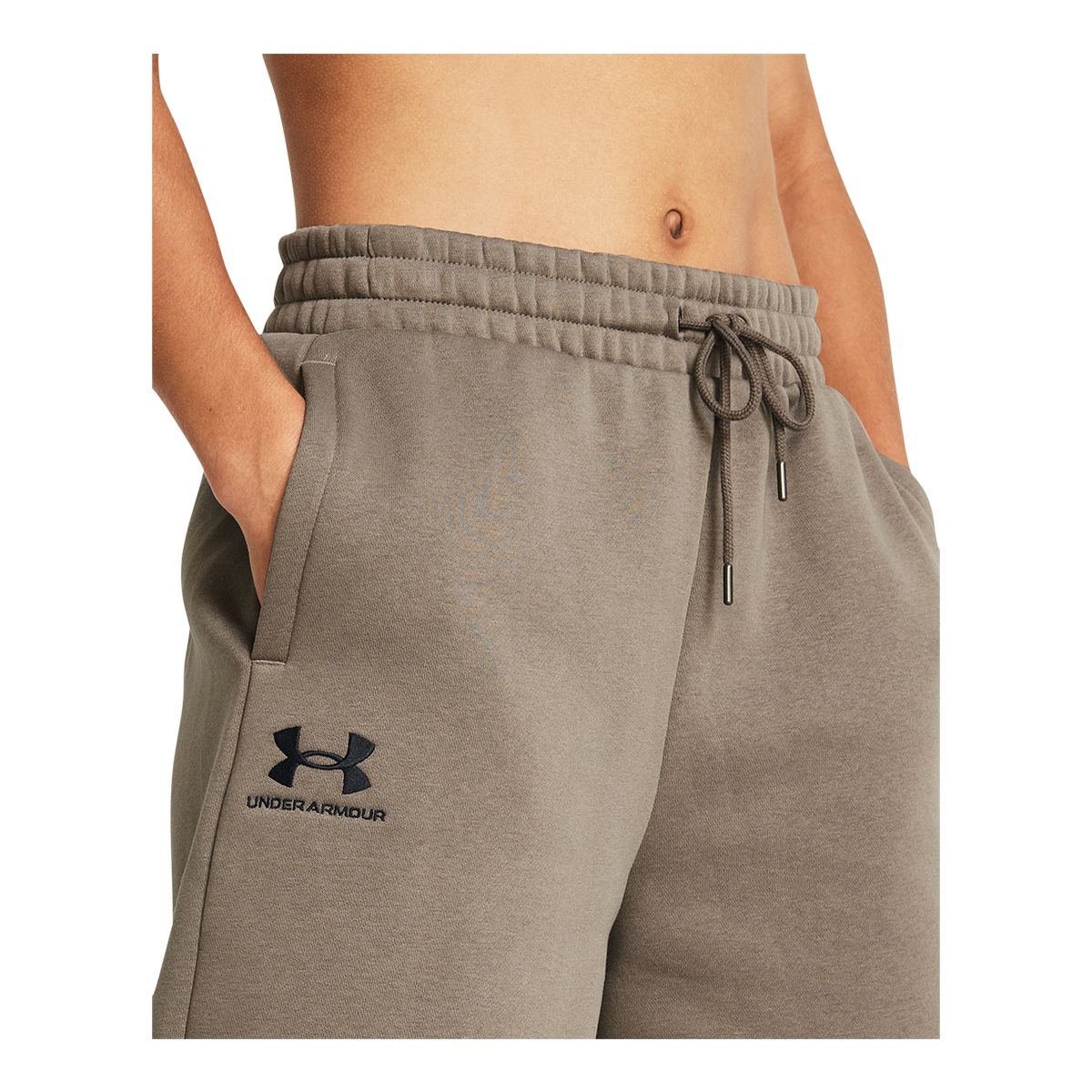 Under Armour Women's Essentials Fleece Relax Brief Shorts