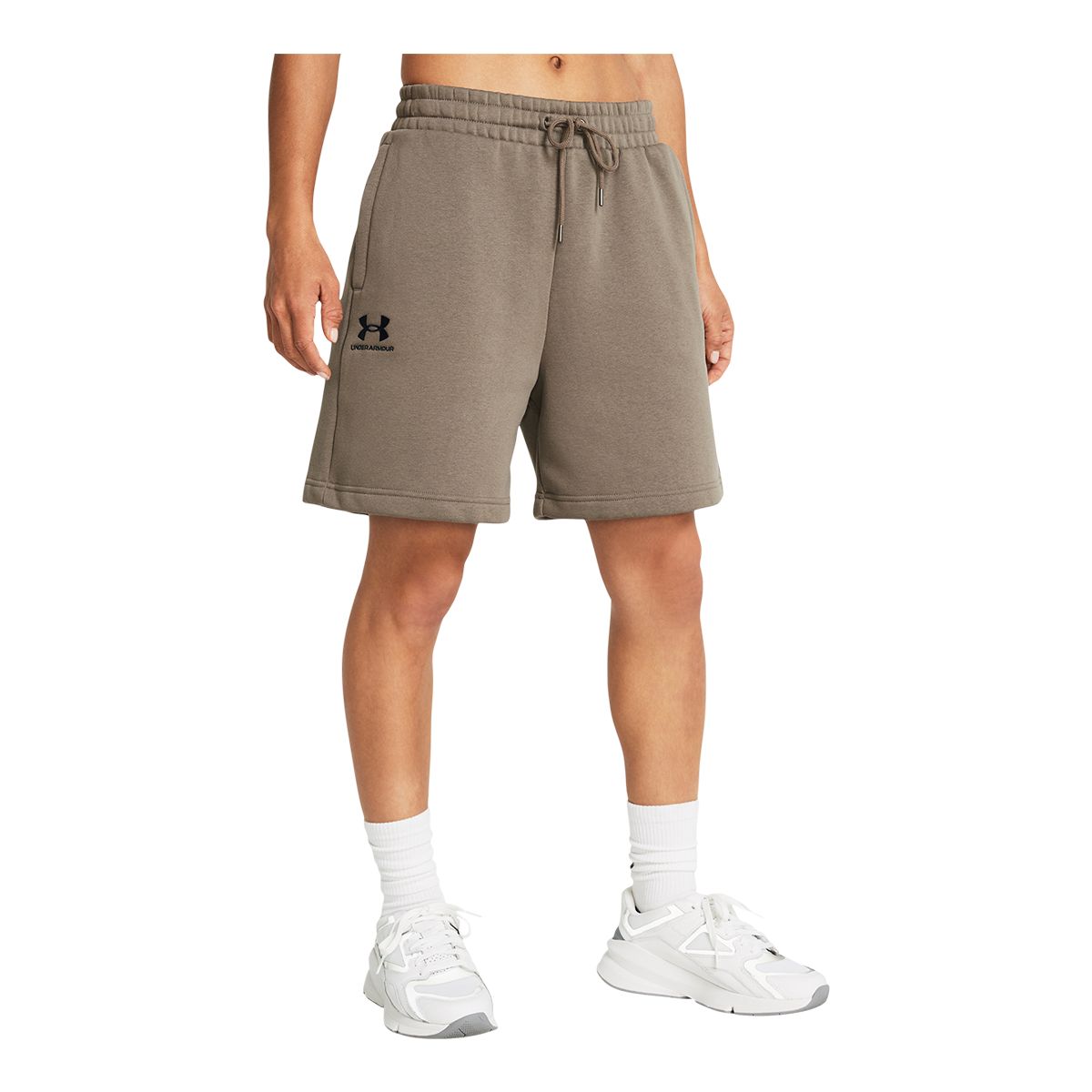 Under Armour Women's Essentials Fleece Relax Brief Shorts