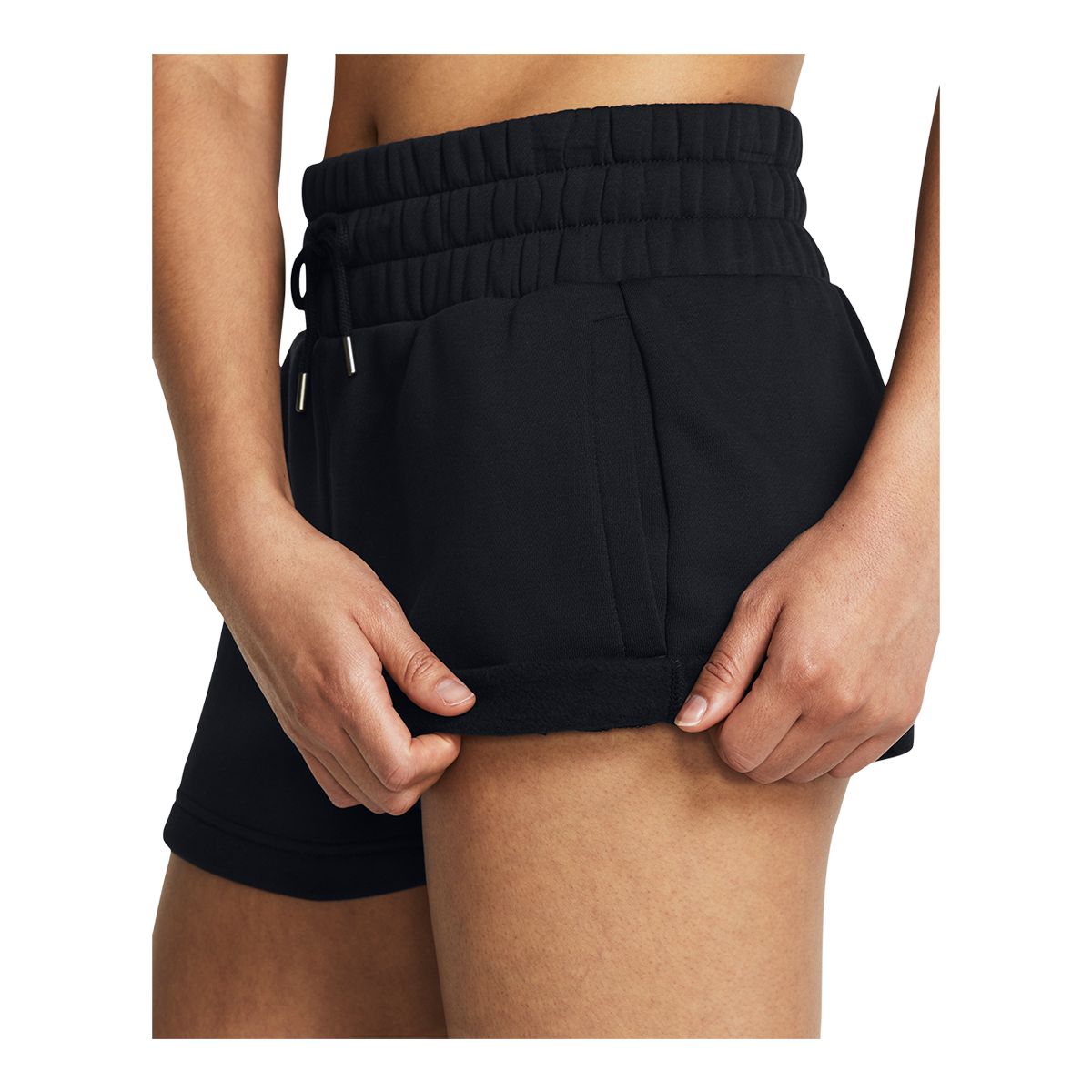 Under Armour Women's Essentials Fleece Boxer Shorts