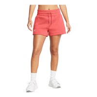 Under Armour Women's Essentials Fleece Boxer Shorts Front_Flat