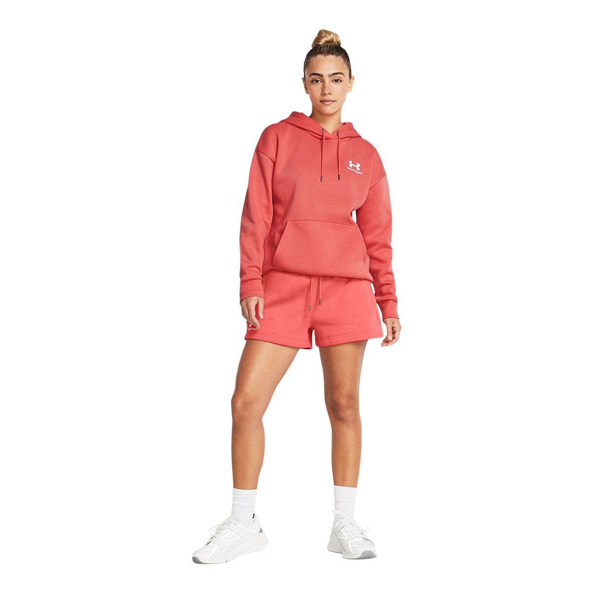 Under Armour Women's Essentials Fleece Boxer Shorts