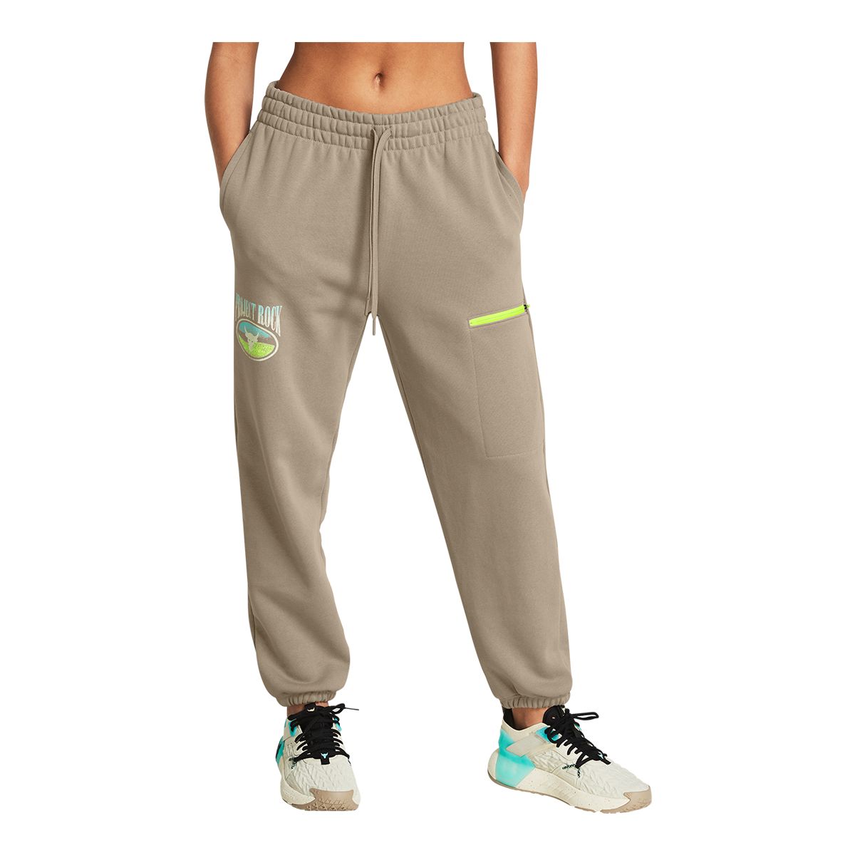 Under Armour Women's Project Rock Heavyweight Terry Pants