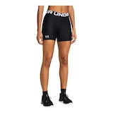 Under Armour Women's HeatGear© Authentics Middy Shorts Front_Angled_Right