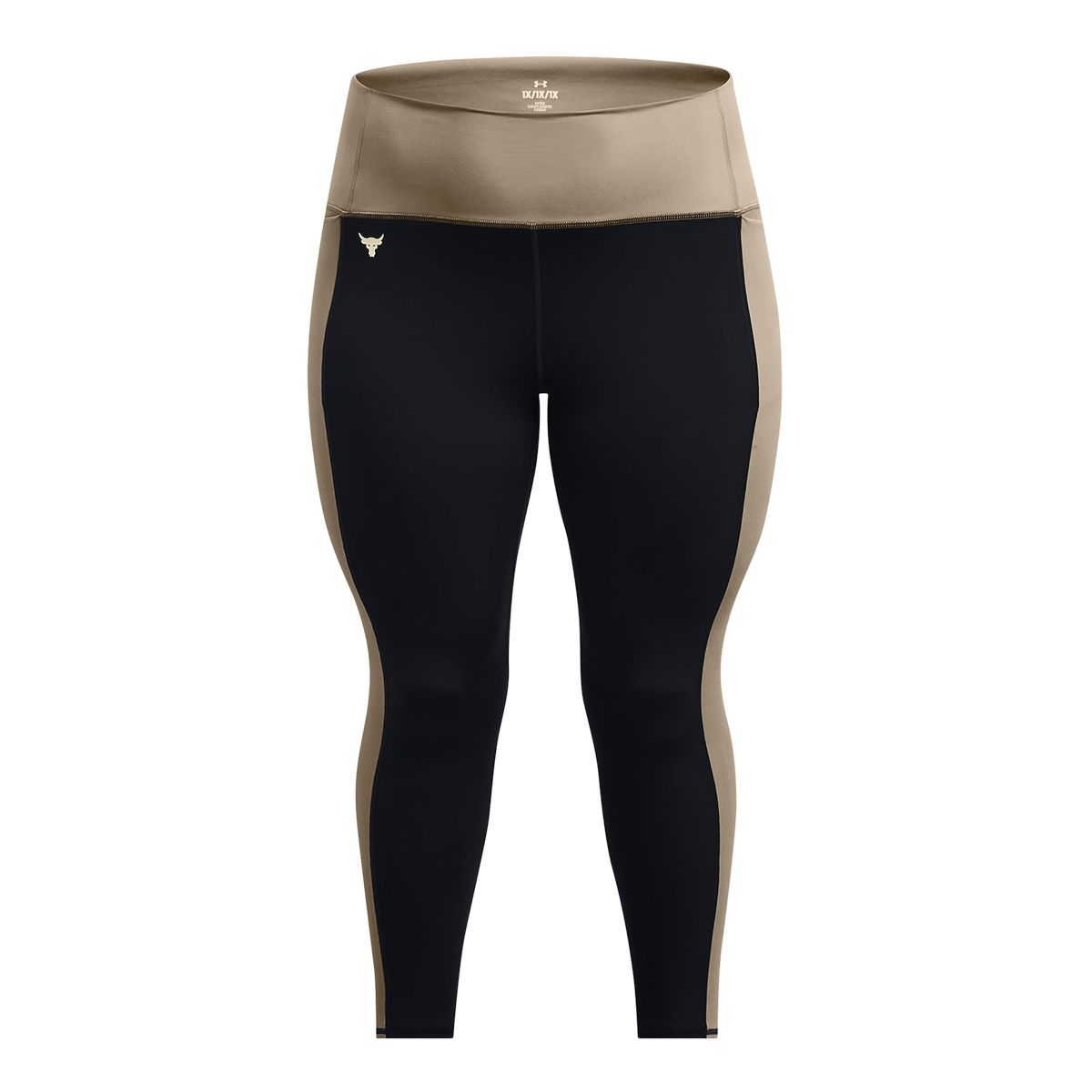 Under Armour Women's Plus Size Project Rock HeatGear© Colorblock Ankle Leggings