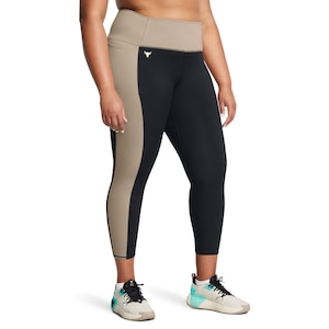 Under Armour Women's Plus Size Project Rock HeatGear© Colorblock Ankle Leggings