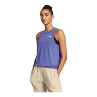 Under Armour Women's Run Trail Tank Front_Three_Fourths_Angled_Left