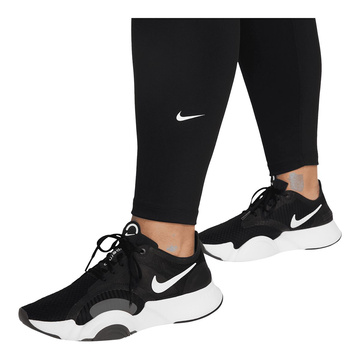 Nike Power Legend Women's 28in High Rise Training Tights Dri-FIT Deep V  shaped