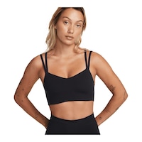 Nike Women's Alate Trace Low Sports Bra Front_Flat