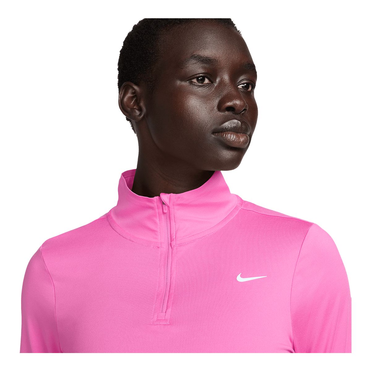 nike women's element half zip long sleeve shirt