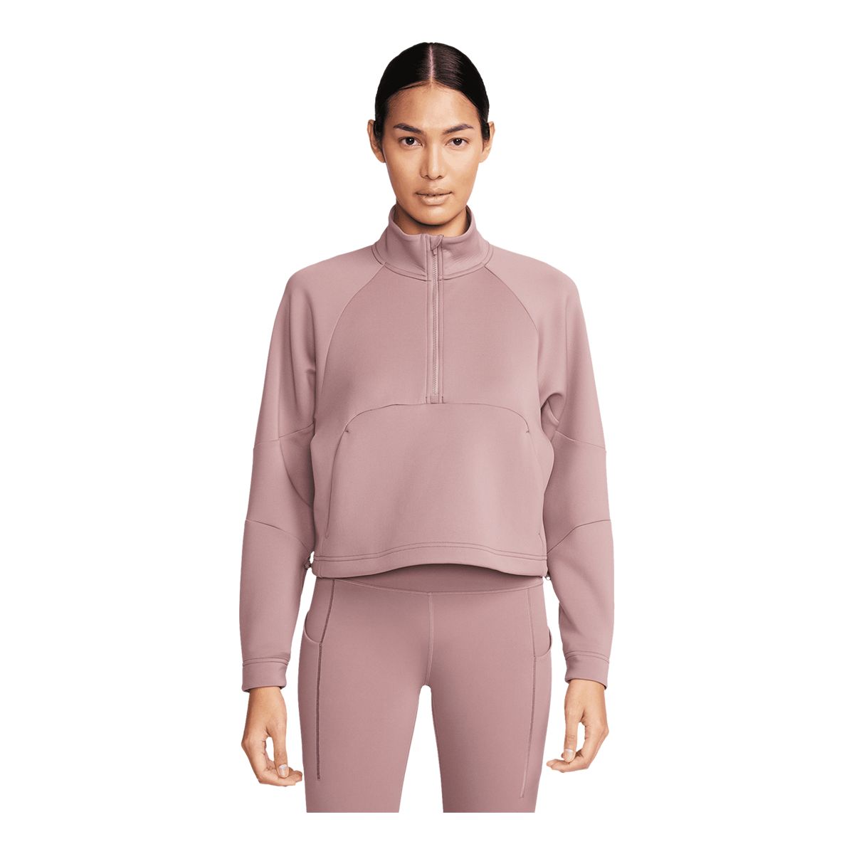 Nike Women's Dri-FIT Prima 1/2 Zip Long Sleeve Top