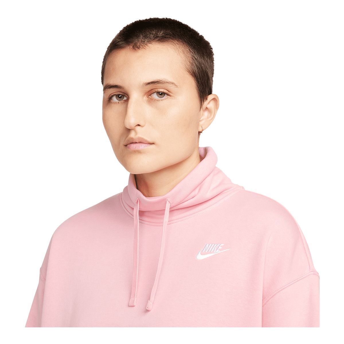 Nike Women's Club Fleece Oversized Full Zip Sweatshirt