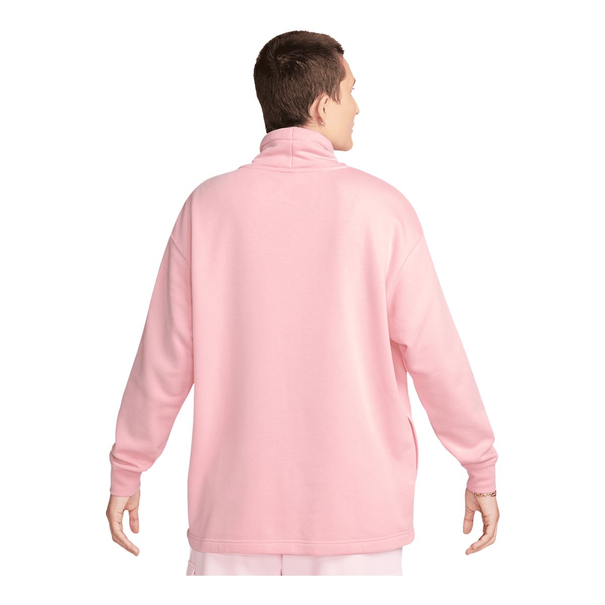 Nike Women's Club Fleece Oversized Full Zip Sweatshirt