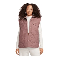 Nike Women's Essentials Vest Holt Jacket Front_Flat