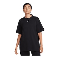 Nike Women's Essentials LBR T Shirt Front_Angled_Left