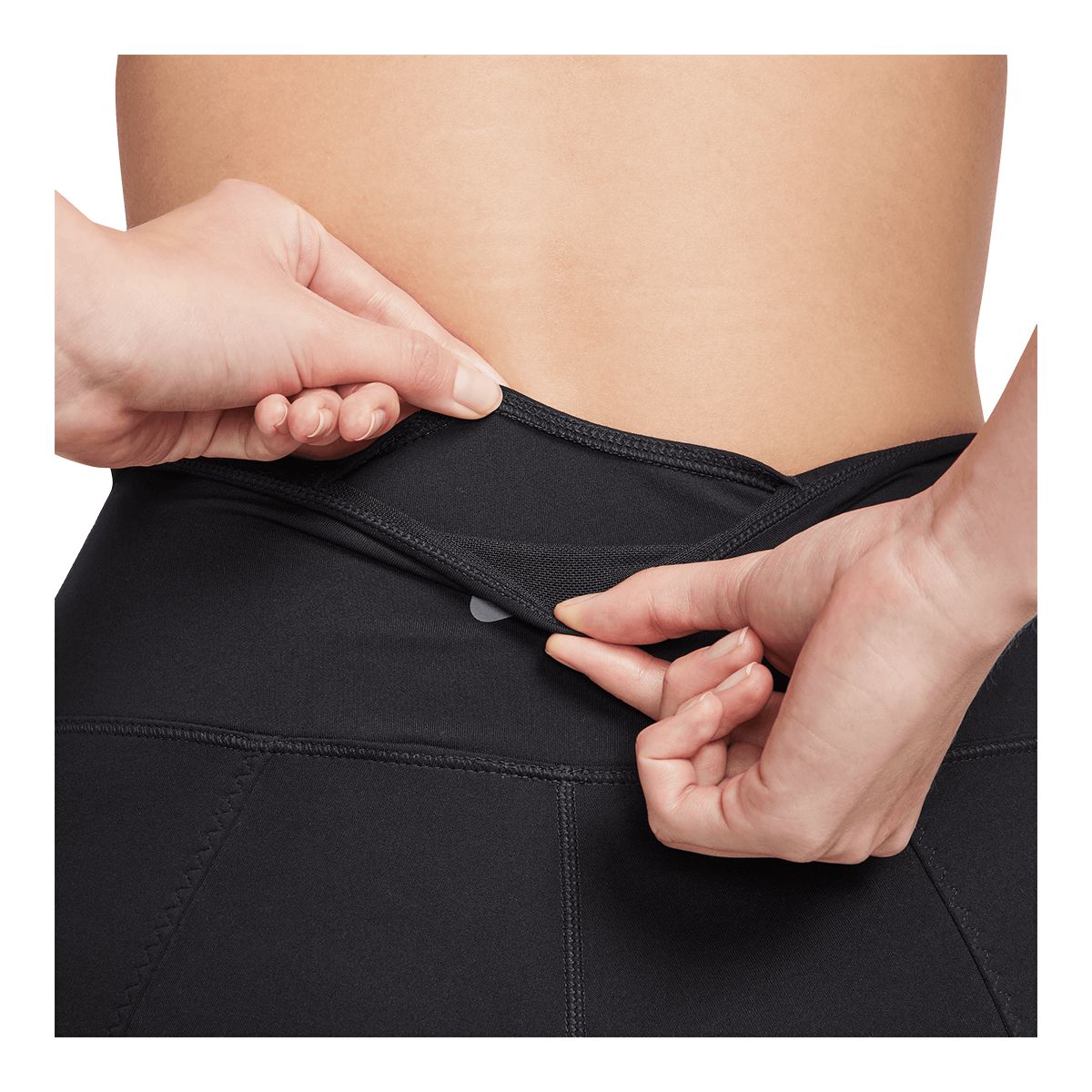 Nike Women's Dri-FIT One High Rise Split Hem Tights