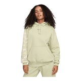 Nike Women's Phoenix Fleece Oversized Logo Hoodie Front_Flat