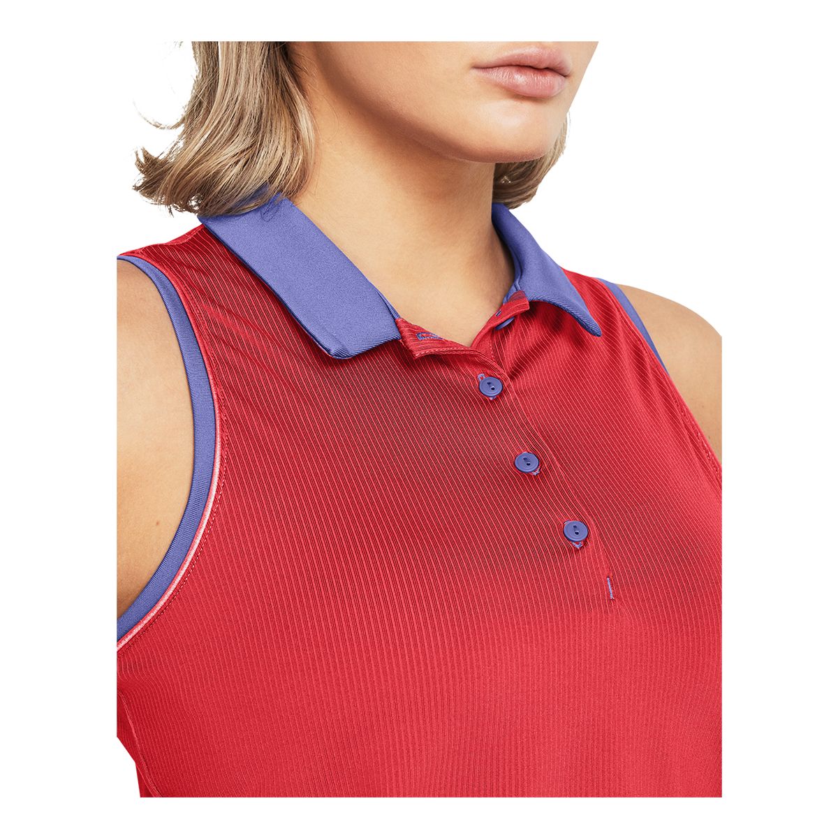 Under Armour Golf Women's Playoff Jacquard Polo Tank