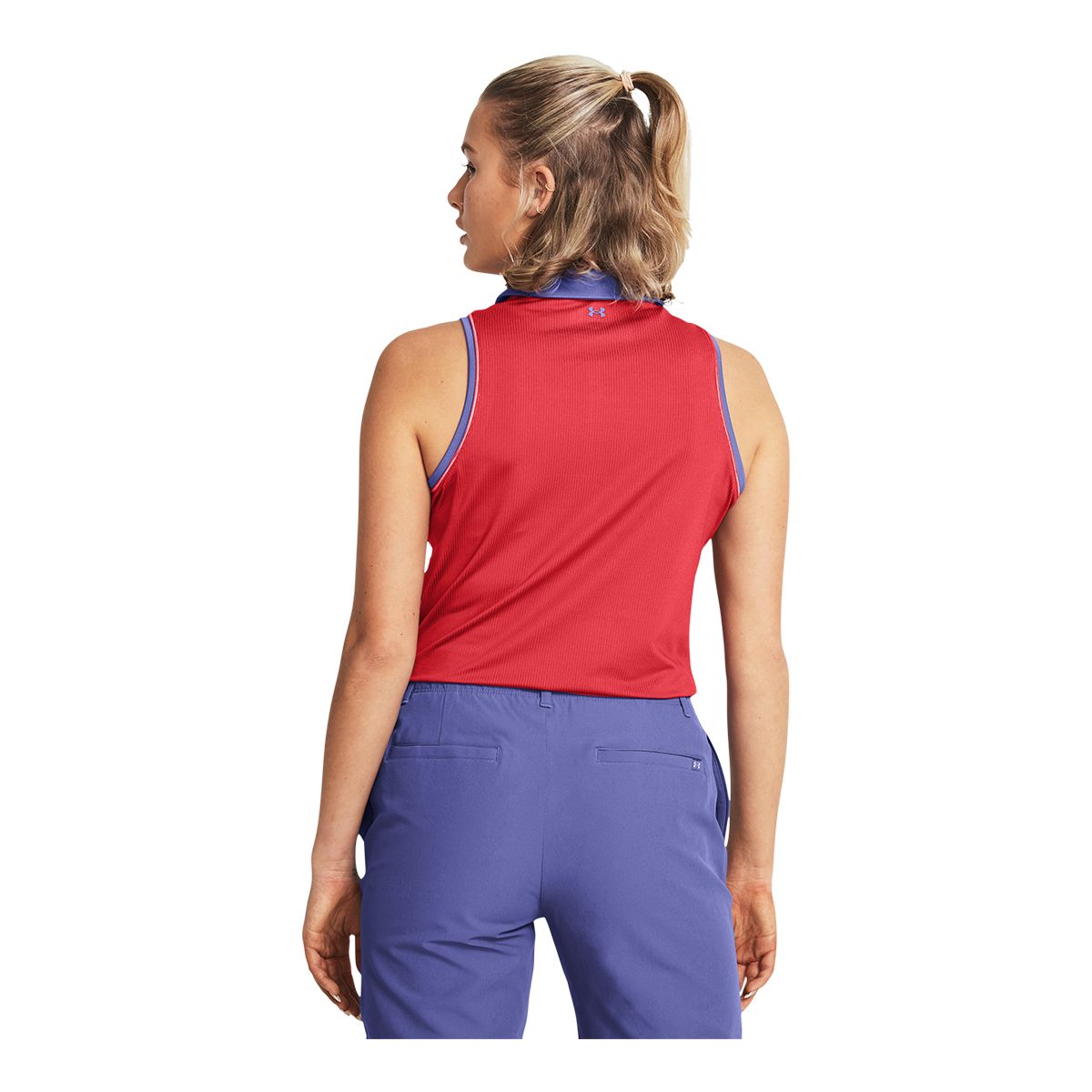 Under Armour Golf Women's Playoff Jacquard Polo Tank