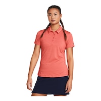 Under Armour Golf Women's Playoff Polo T Shirt Front_Flat