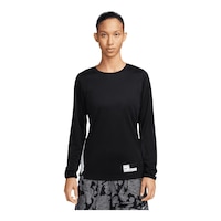 Nike Women's NK Dri-FIT Pregame Long Sleeve Shirt Front_Flat
