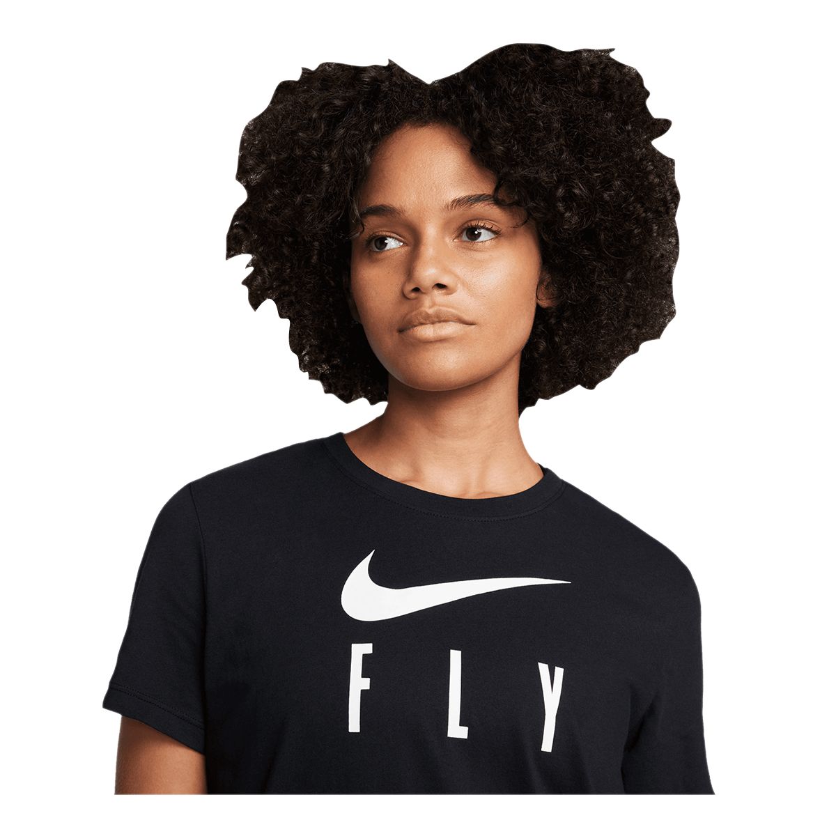 Nike Women's NK Dri-FIT Swoosh Fly Graphic T Shirt