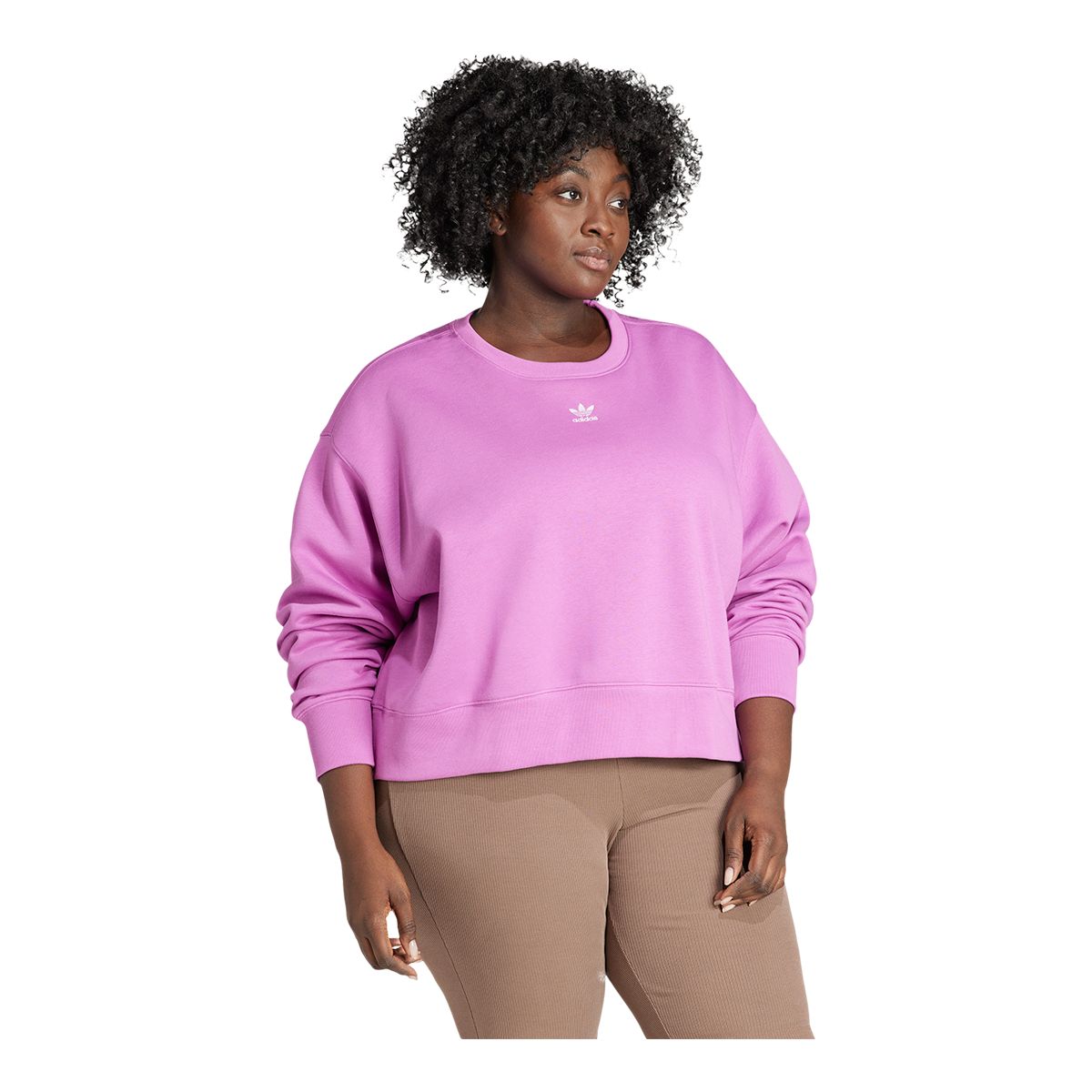 adidas Originals Women's Plus Size Essentials Sweatshirt