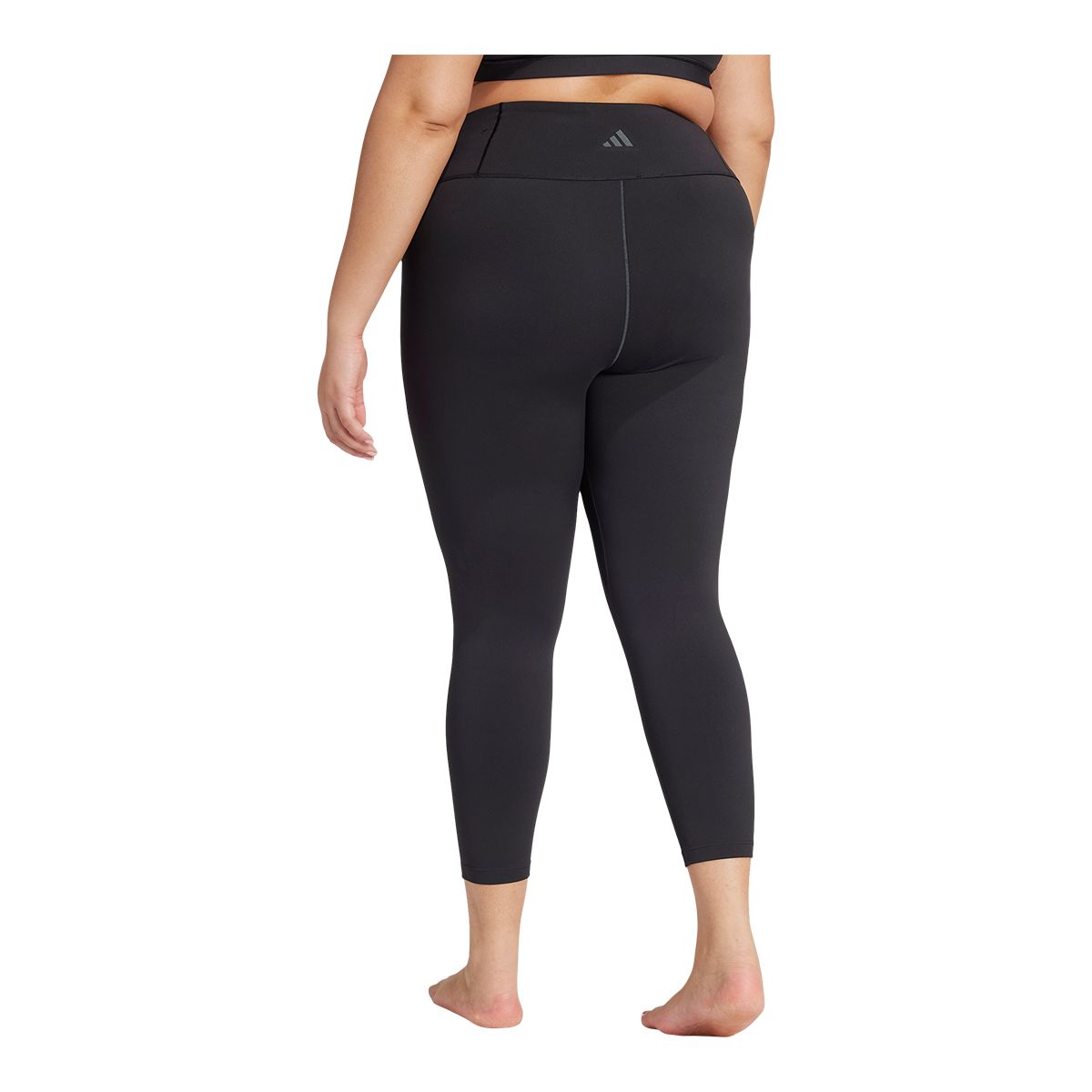 adidas Women's Plus Size Yoga All Me 7/8 Tights