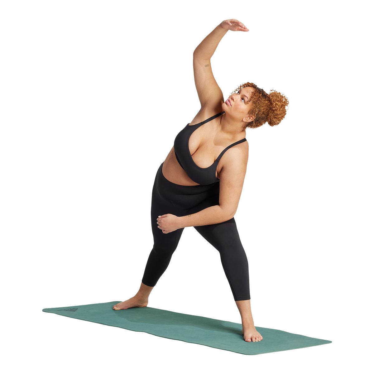 adidas Women's Plus Size Yoga All Me 7/8 Tights