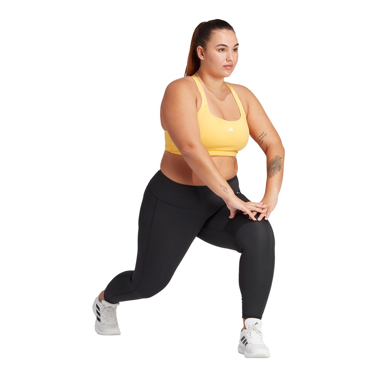 adidas Women's Plus Size Opt Stash High Rise Tights