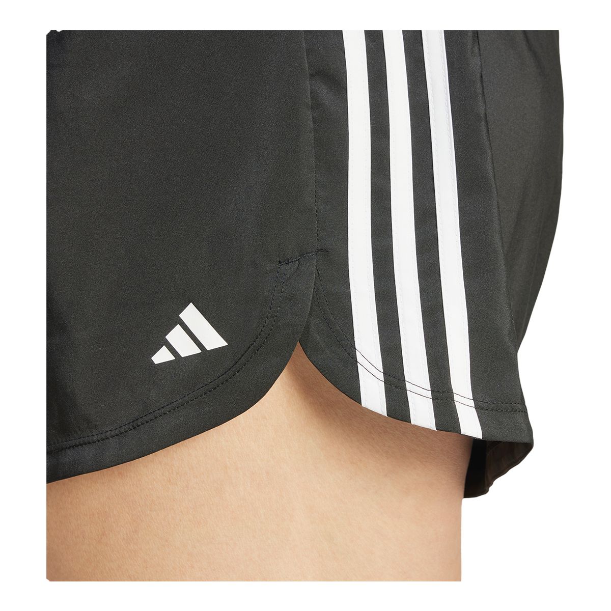 adidas Women's Plus Size Pacer High Rise Shorts