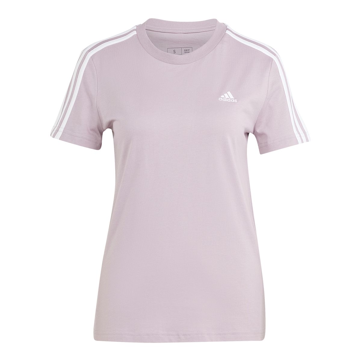 adidas Women's Plus Size Sportswear Essentials 3-Stripe T Shirt