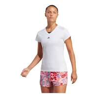 adidas Women's Train Essentials Minimal T Shirt Front_Angled_Left