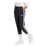 adidas Women's Sportswear Essentials 3-Stripe Woven 7/8 Pants Front_Three_Fourths_Angled_Left
