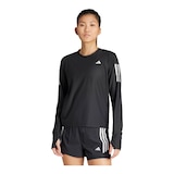 adidas Women's Own The Run Long Sleeve T-Shirt Front_Angled_Left