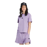 adidas Women's Z.N.E T Shirt Front_Angled_Left