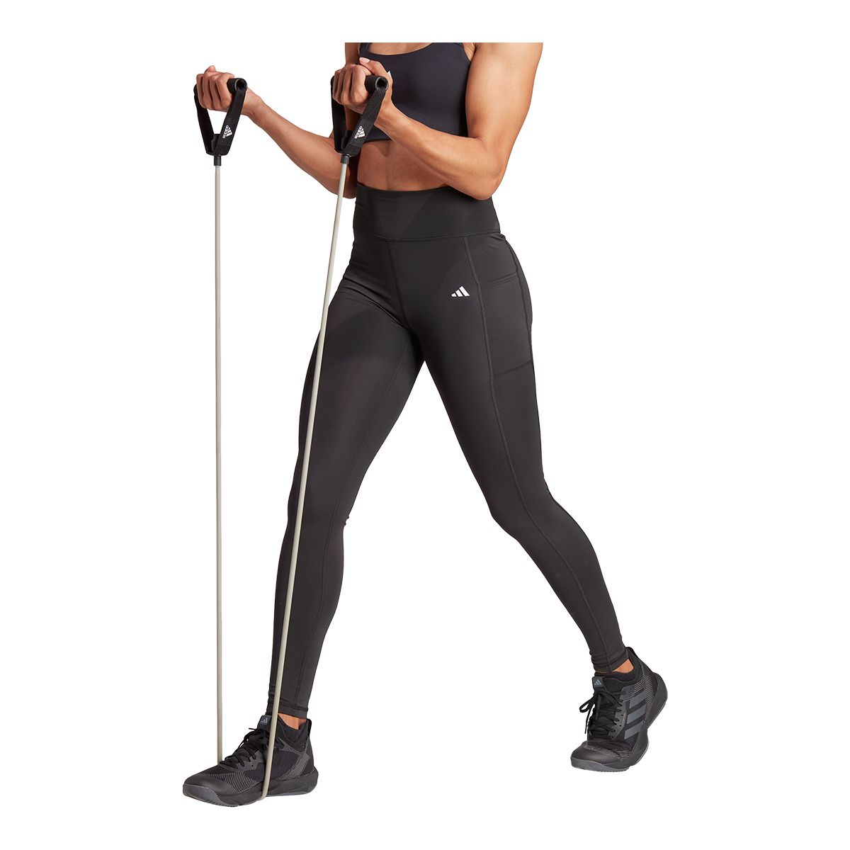 adidas Women's Train Optime Stash High Rise Tights