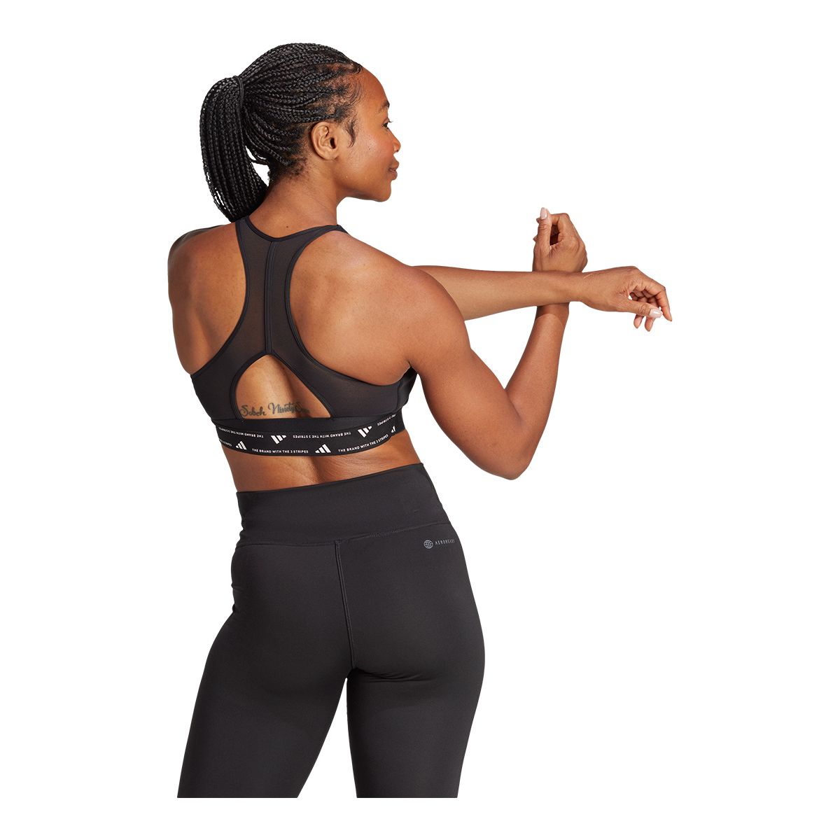 adidas Women's Powerreact Training Medium-Support Bra