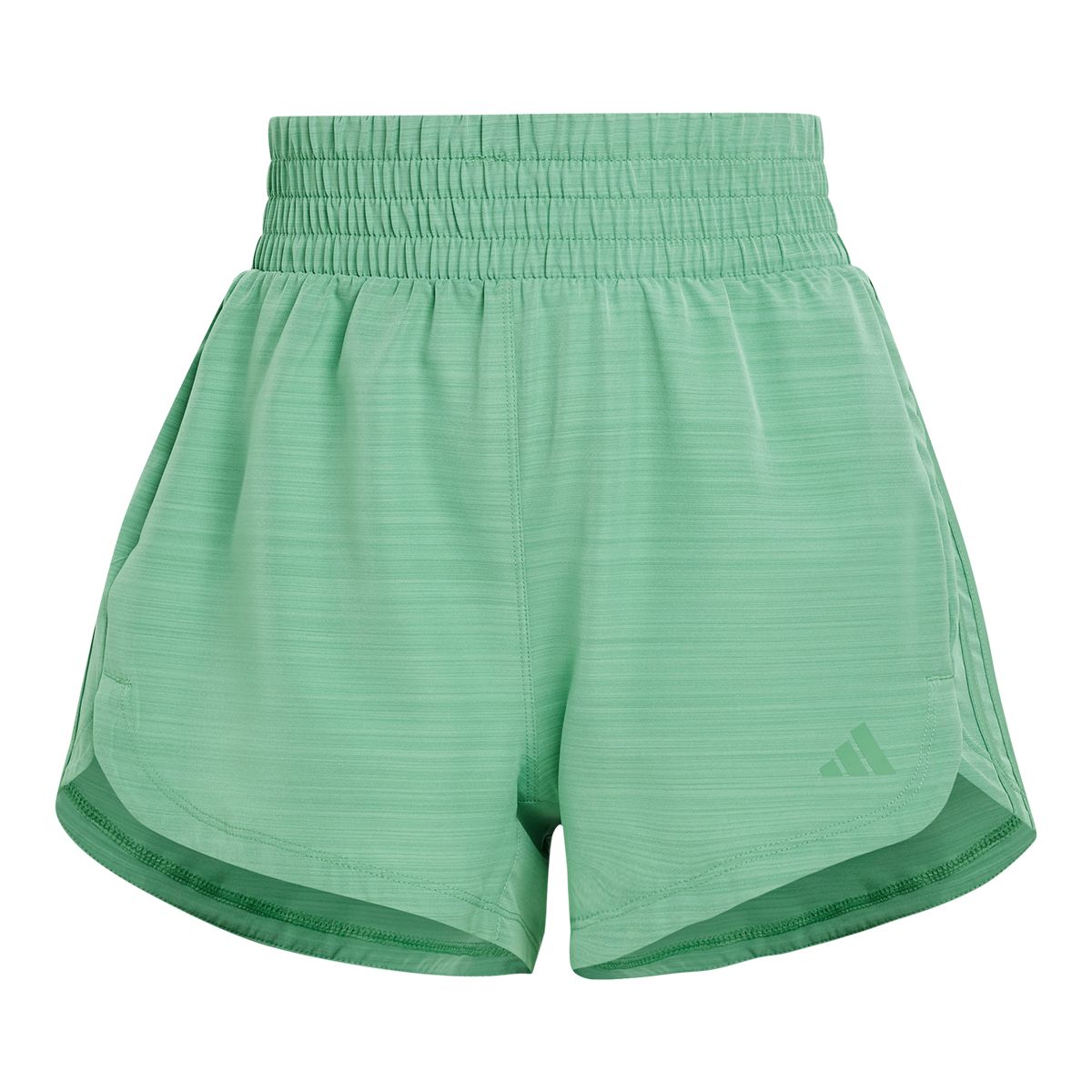 adidas Women's Pacer Woven High Rise 5 Inch Shorts