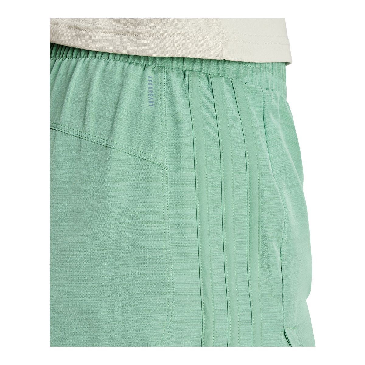 adidas Women's Pacer Woven High Rise 5 Inch Shorts