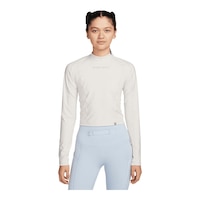 Nike Women's Trail Dri-FIT Long Sleeve Shirt Front_Flat