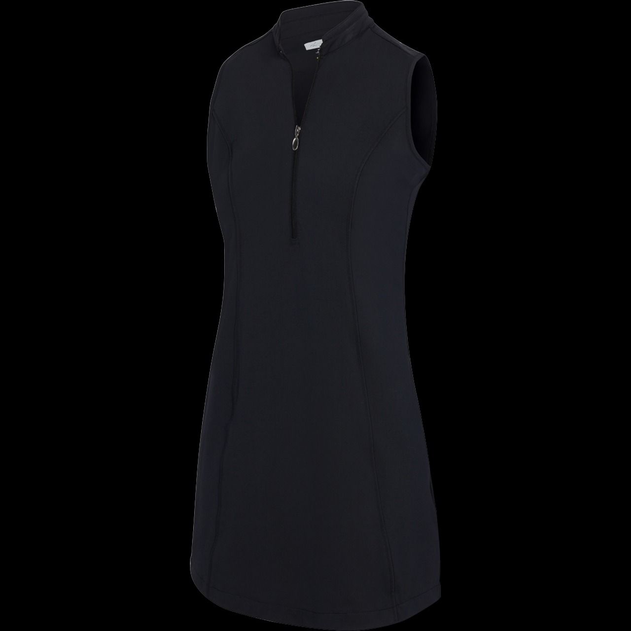 Greg Norman Golf Women's 1/2 Zip Dress with Pleated Back Top
