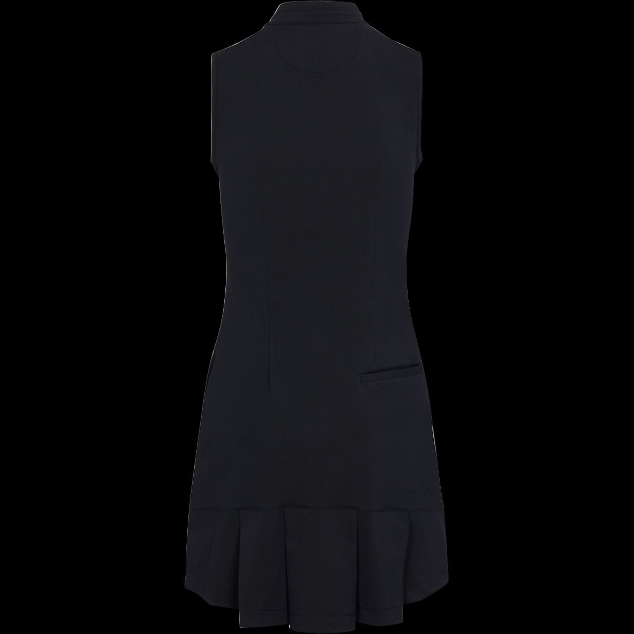 Greg Norman Golf Women's 1/2 Zip Dress with Pleated Back Top