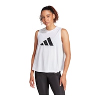 adidas Women's Essentials Logo Tank Front_Angled_Left
