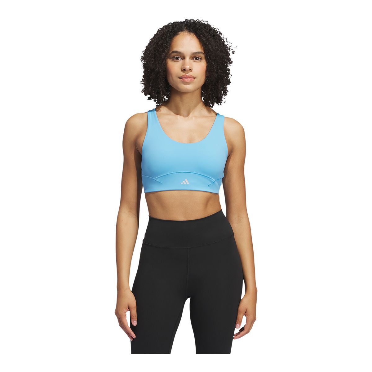 adidas Women's Yoga All Me Lux Medium Sports Bra