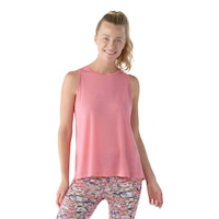 Smartwool Women's Active Ultralite High Neck Tank Top Front_Flat